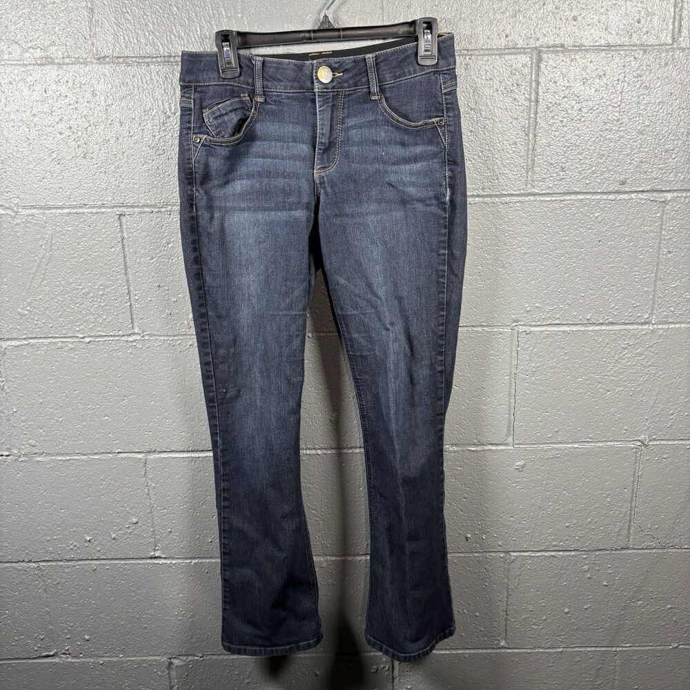 Democracy Jeans Women 4 AbSolution Flare Stretch Boho Retro Y2K Style